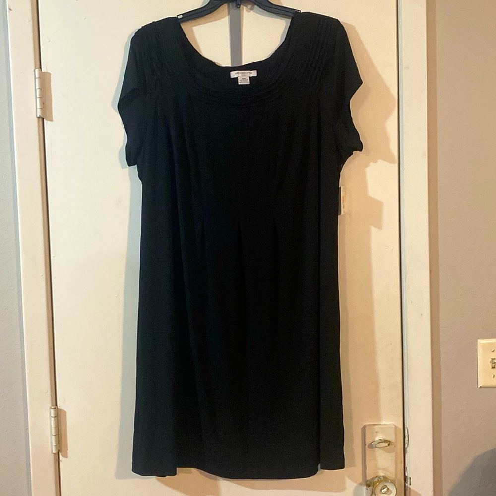 Liz Claiborne plus size 20w black dress